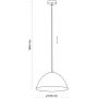 Lampa wisząca 3192 TK Lighting Faro zdj.2