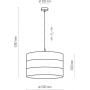 Lampa wisząca 3211 TK Lighting Tago zdj.2