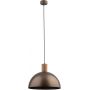 Lampa wisząca 1x15 W brązowa 4508 TK Lighting Oslo zdj.1