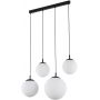 Lampa wisząca 4x15 W czarna 4790 TK Lighting Esme zdj.1