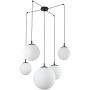 Lampa wisząca 5x15 W czarna 4791 TK Lighting Esme zdj.6