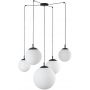 Lampa wisząca 5x15 W czarna 4791 TK Lighting Esme zdj.7