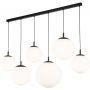 Lampa wisząca 6x15 W czarna 4792 TK Lighting Esme zdj.3