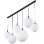 Lampa wisząca 6x15 W czarna 4792 TK Lighting Esme zdj.4