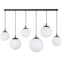 Lampa wisząca 6x15 W czarna 4792 TK Lighting Esme zdj.5