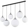 Lampa wisząca 6x15 W czarna 4792 TK Lighting Esme zdj.1