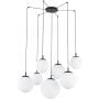 Lampa wisząca powyżej 6x15 W czarna 4794 TK Lighting Esme zdj.1