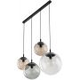 Lampa wisząca 4x15 W czarna 4795 TK Lighting Esme zdj.3