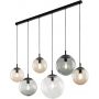 Lampa wisząca 6x15 W czarna 4797 TK Lighting Esme zdj.3