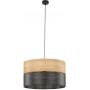 Lampa wisząca 3x15 W czarna 4798 TK Lighting Nicol zdj.1