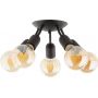 Lampa podsufitowa 5x15 W czarna 4830 TK Lighting Rubio zdj.1