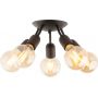 Lampa podsufitowa 5x15 W czarna 4830 TK Lighting Rubio zdj.3