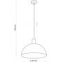 Lampa wisząca 4851 TK Lighting Oslo zdj.2