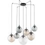 Lampa wisząca powyżej 6x15 W czarna 4863 TK Lighting Esme zdj.1