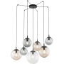 Lampa wisząca powyżej 6x15 W czarna 4863 TK Lighting Esme zdj.3