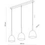 Lampa wisząca 4869 TK Lighting Nord zdj.2