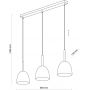 Lampa wisząca 4871 TK Lighting Nord zdj.2