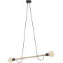 Lampa wisząca 2x15 W czarny 4951 TK Lighting Helix zdj.1