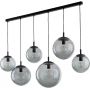 Lampa wisząca 6x15 W grafitowa 5383 TK Lighting Esme zdj.1