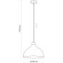 Lampa wisząca 5665 TK Lighting Cap zdj.2