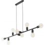 Lampa wisząca powyżej 6x15 W czarna 5722 TK Lighting Porto zdj.1