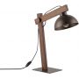 Lampa biurkowa 1x15 W drewno-brązowa 5788 TK Lighting Oslo zdj.1