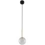 Lampa wisząca 1x6 W czarna 5941 TK Lighting Nilos zdj.1