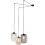 Lampa wisząca 3x15 W czarna 5972 TK Lighting Elio zdj.3