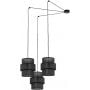 Lampa wisząca 3x15 W czarna 5976 TK Lighting Calisto zdj.1