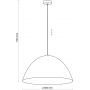 Lampa wisząca 6003 TK Lighting Faro zdj.2