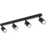 Lampa podsufitowa 4x10 W czarna 6177 TK Lighting Top zdj.4