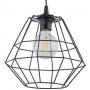 Lampa wisząca 1x15 W czarna 6206 TK Lighting Diamond zdj.2