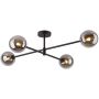 Lampa podsufitowa 4x6 W czarna 6235 TK Lighting Sarius zdj.3