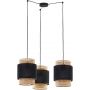 Lampa wisząca 6549 TK Lighting Boho Black zdj.1