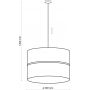 Lampa wisząca 6573 TK Lighting Linobianco zdj.2