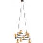 Lampa wisząca powyżej 6x6 W brązowa 6587 TK Lighting Anabelle zdj.1