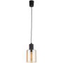 Lampa wisząca 1x15 W bursztynowa 6657 TK Lighting Sierra zdj.1