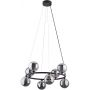 Lampa wisząca powyżej 6x6 W czarna 6844 TK Lighting Anabelle zdj.1