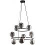 Lampa wisząca powyżej 6x6 W czarna 6845 TK Lighting Anabelle zdj.1