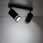 Lampa podsufitowa 2x10 W czarna 6912 TK Lighting Jet zdj.3