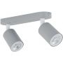 Lampa podsufitowa 2x10 W szara 10241 TK Lighting Livia zdj.1