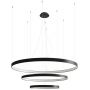 Lampa wisząca 3x150 W czarna TH177 Thoro Lighting Rio zdj.1