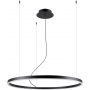 Lampa wisząca 1x48 W czarna TH282 Thoro Lighting Oda zdj.1