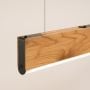 Lampa wisząca 1x36 W czarna-drewno TH324 Thoro Lighting Lykke zdj.8