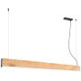 Lampa wisząca 1x36 W czarna-drewno TH324 Thoro Lighting Lykke zdj.1