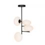 Lampa wisząca 4x8 W biała-czarna 1200 Zuma Line Omi zdj.2