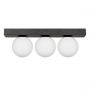 Lampa podsufitowa 3x8 W biała-czarna 1204 Zuma Line Sphere zdj.1