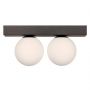 Lampa podsufitowa 2x8 W biała-czarna 1205 Zuma Line Sphere zdj.2