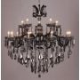 Lampa wisząca powyżej 6x40 W chrom 17801105 Zuma Line Chateau zdj.2