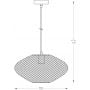 Lampa wisząca 1x40 W czarna A8032BK Zuma Line Orion zdj.2